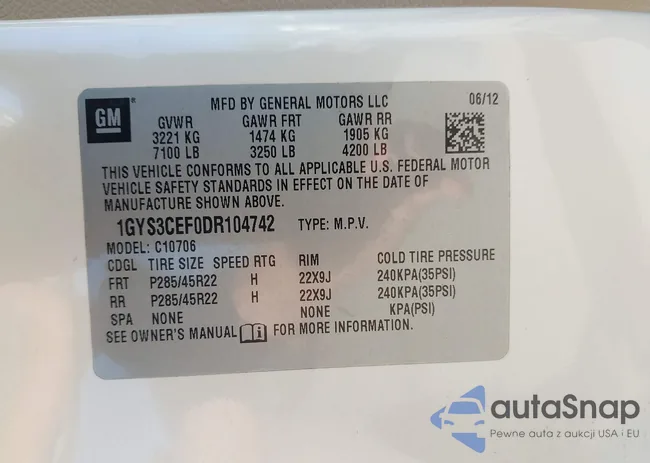 1GYS3CEF0DR104742: 42964141