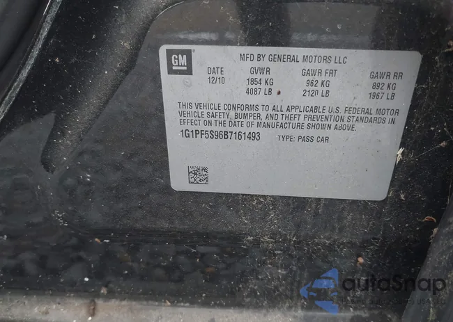 1G1PF5S96B7161493: 42965387