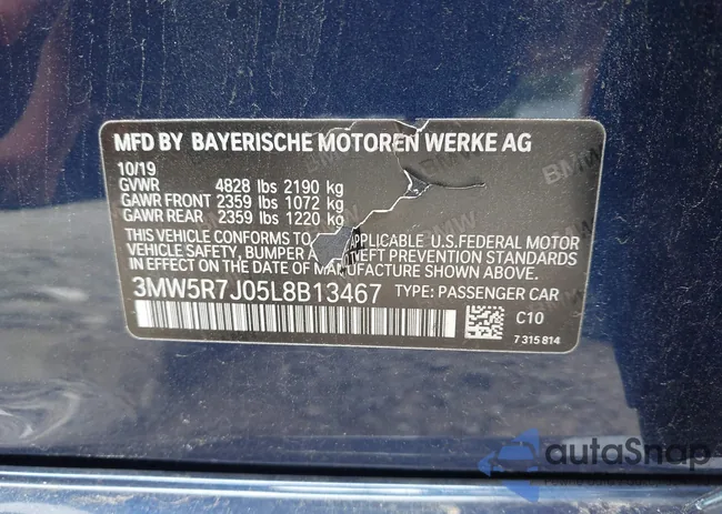 3MW5R7J05L8B13467: 42965729