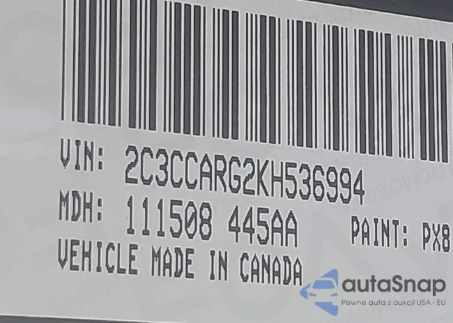 2C3CCARG2KH536994: 42965049