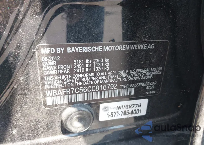 WBAFR7C56CC816792: 42966541