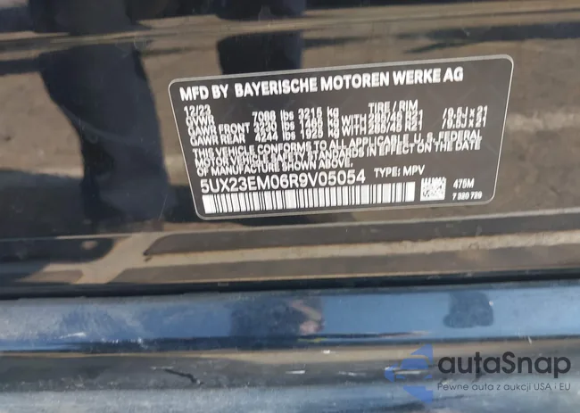 5UX23EM06R9V05054: 42966086
