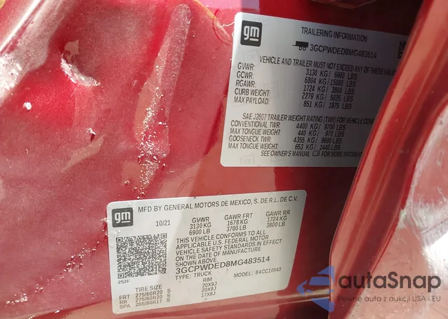 3GCPWDED8MG483514: 42966117