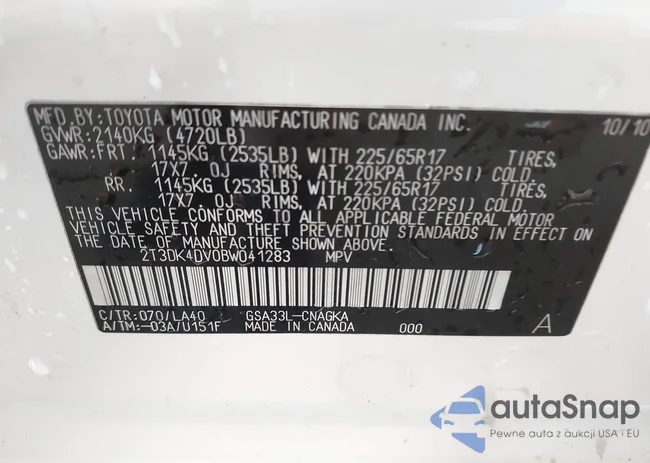 2T3DK4DV0BW041283: 42966292