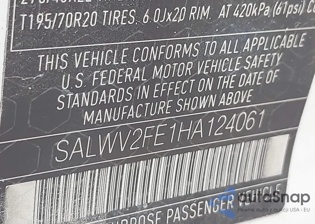 SALWV2FE1HA124061: 42967494