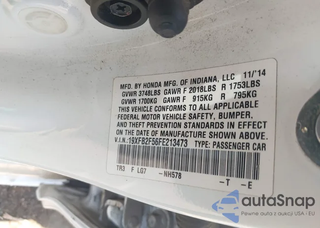 19XFB2F56FE213473: 42967184