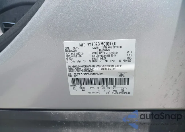 1FM5K7D80GGB09290: 42968585