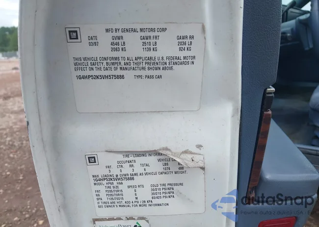 1G4HP52K5VH575886: 42968626