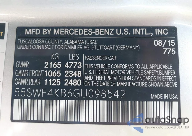 55SWF4KB6GU098542: 42968724