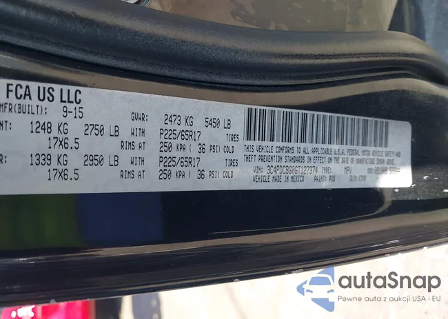 3C4PDCBG0GT127374: 42969434