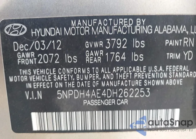 5NPDH4AE4DH262253: 42969443