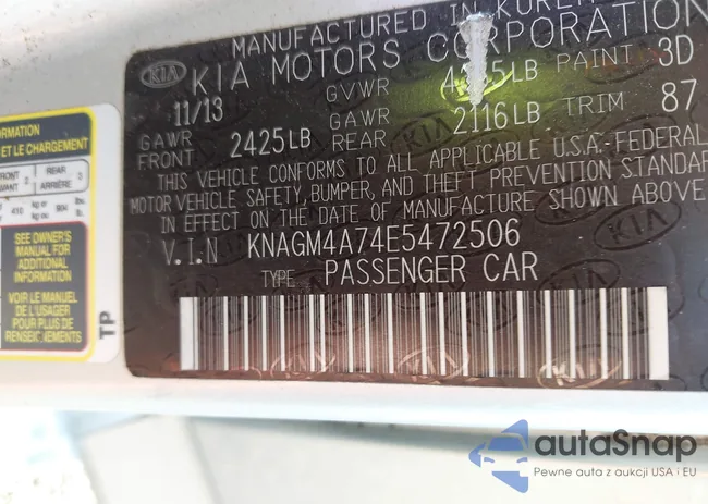 KNAGM4A74E5472506: 42969452