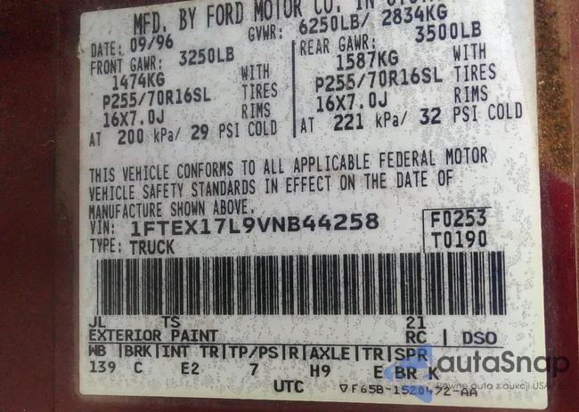 1FTEX17L9VNB44258: 42969751