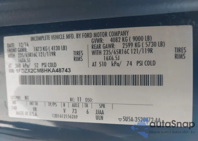 1FDZX2CM8HKA48743: 42969791