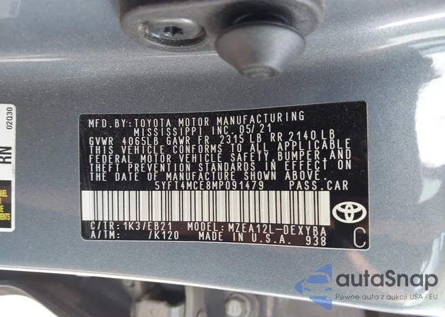 5YFT4MCE8MP091479: 42969795