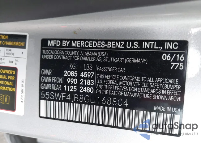 55SWF4JB8GU168804: 42969865