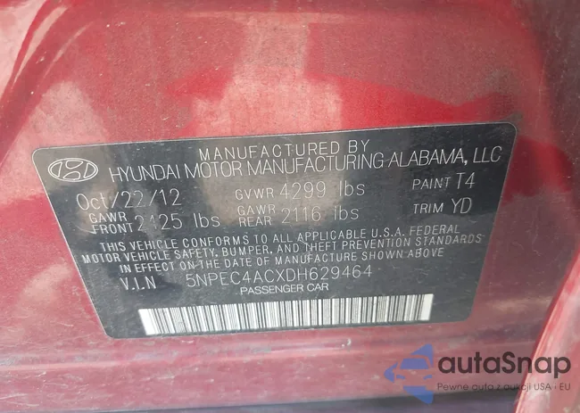 5NPEC4ACXDH629464: 42969885