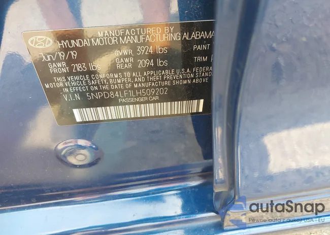 5NPD84LF1LH509202: 42969904