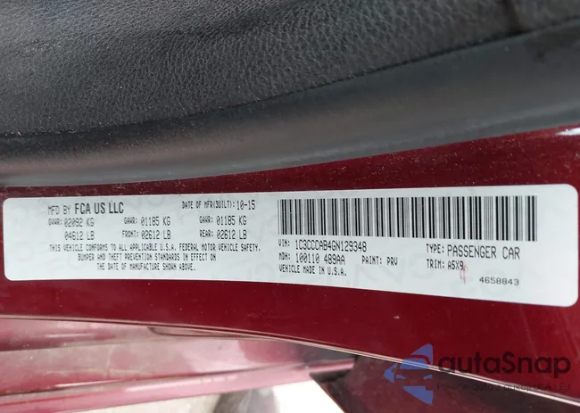 1C3CCCAB4GN129348: 42968981