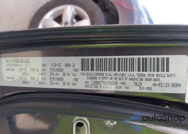 1C6RR6TT5HS703204: 42969072