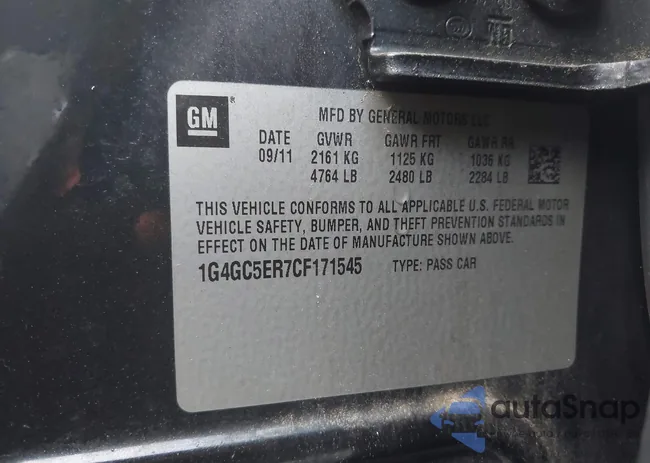 1G4GC5ER7CF171545: 42969978