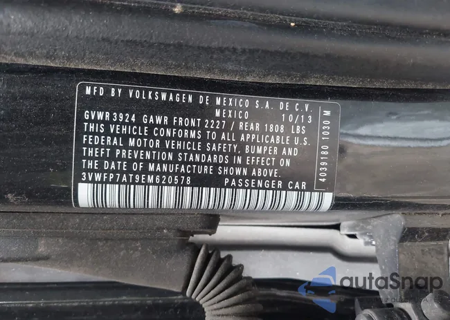 3VWFP7AT9EM620578: 42970073