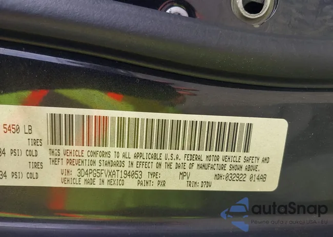 3D4PG5FVXAT194053: 42970194