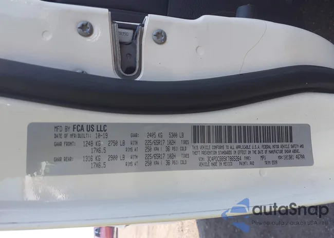 3C4PDCBB5KT865264: 42971568