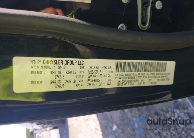 1C4NJPCB0ED660581: 42971749