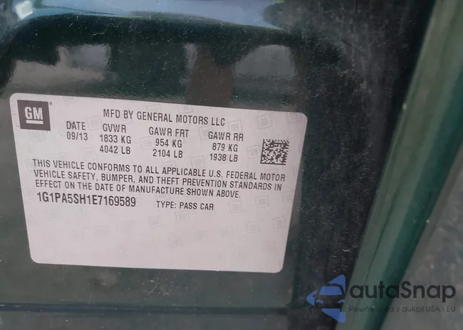 1G1PA5SH1E7169589: 42971022