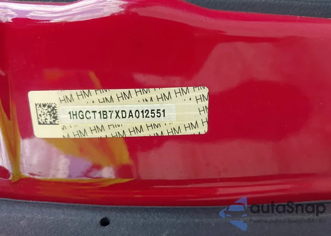 1HGCT1B7XDA012551: 42972859