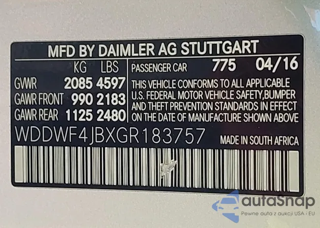 WDDWF4JBXGR183757: 42972151