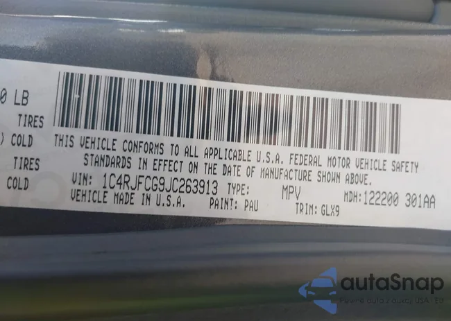 1C4RJFCG9JC263913: 42972207