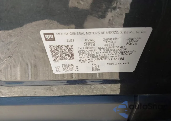 3GNAXUEG8PS137498: 42973466