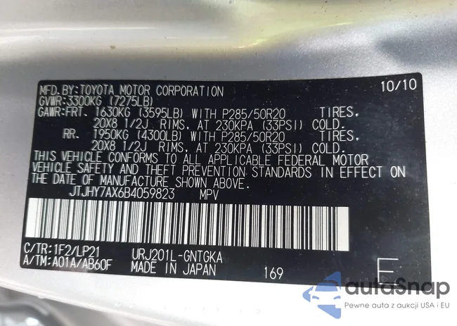 JTJHY7AX6B4059823: 42973624