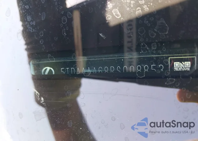 5TDAAAA68RS008853: 42973887