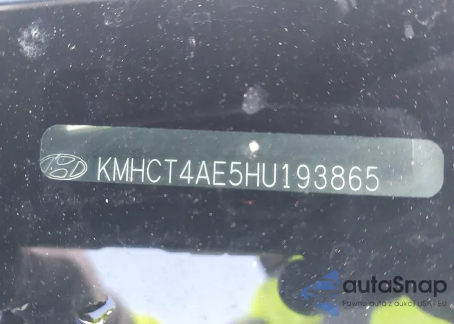 KMHCT4AE5HU193865: 42973103