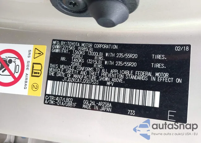 JTJDZKCA7J2007523: 42974446