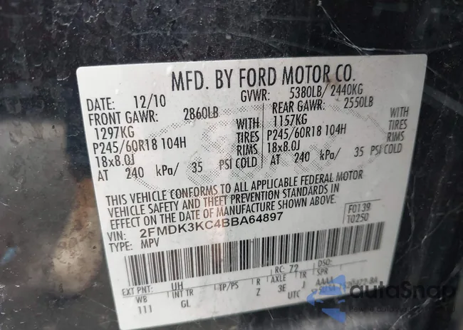 2FMDK3KC4BBA64897: 42974596