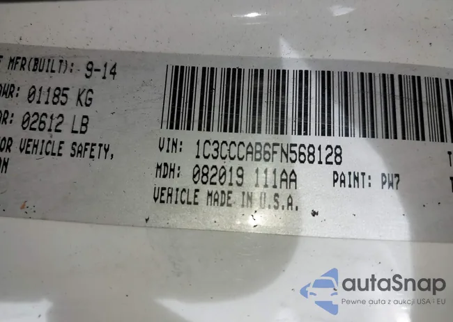 1C3CCCAB6FN568128: 42974212