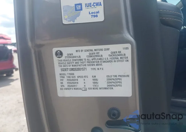 5S3ET13M262801571: 42975959