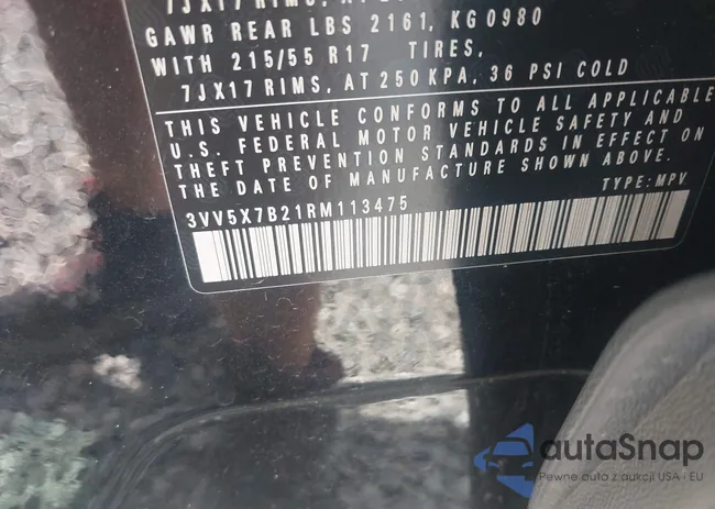 3VV5X7B21RM113475: 42976479