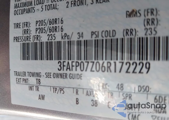 3FAFP07Z06R172229: 42976697