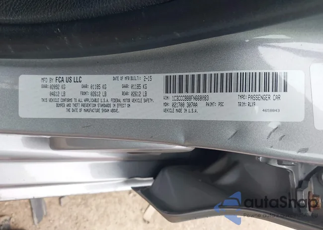 1C3CCCBB8FN668083: 42977871