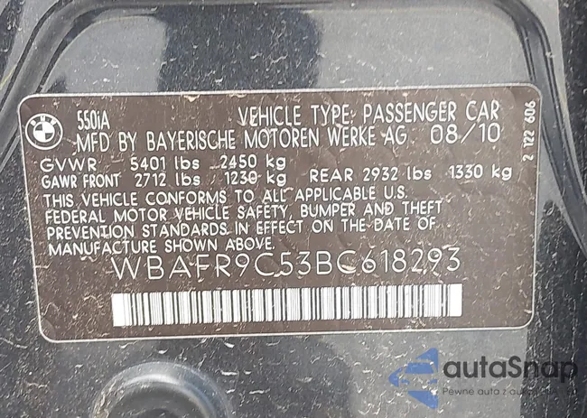 WBAFR9C53BC618293: 42977079