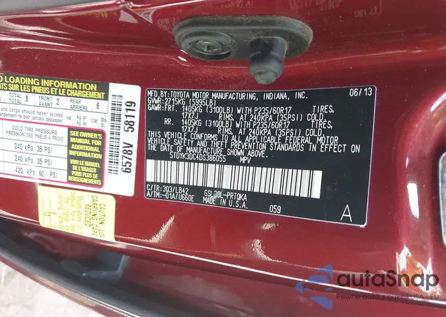 5TDYK3DC4DS386055: 42977087