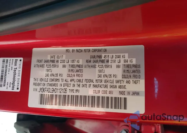 JM3KFADL9H0112106: 42978193