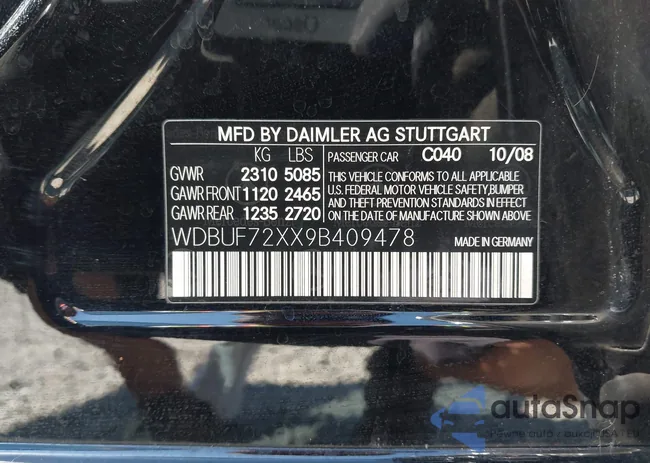 WDBUF72XX9B409478: 42979587