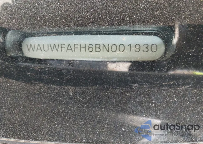 WAUWFAFH6BN001930: 42979718