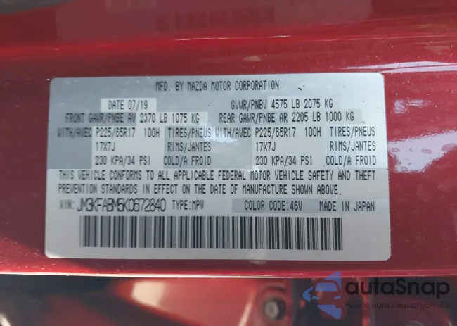 JM3KFABM5K0672840: 42979041